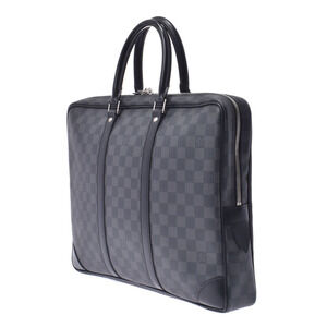 Louis Vuitton Business Gray Document Porte Voyage Graphite Black